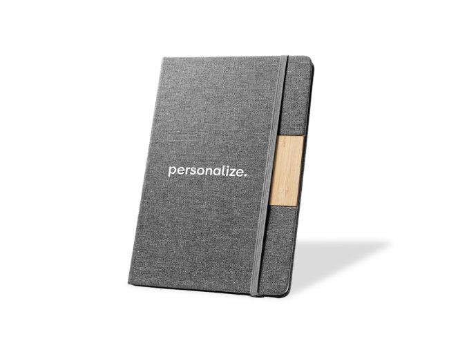 Caderno A5 Sustent�vel em rPET para Kit Onboarding Corporativo