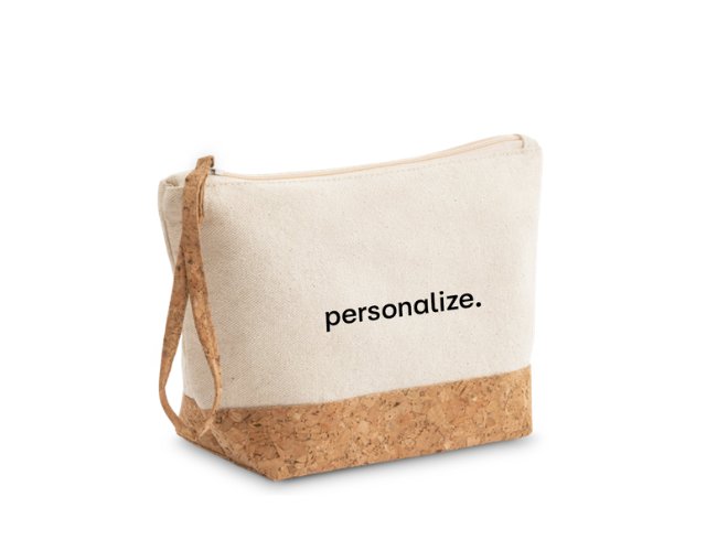 Necessaire de Algodão para Kit Boas-Vindas Corporativo