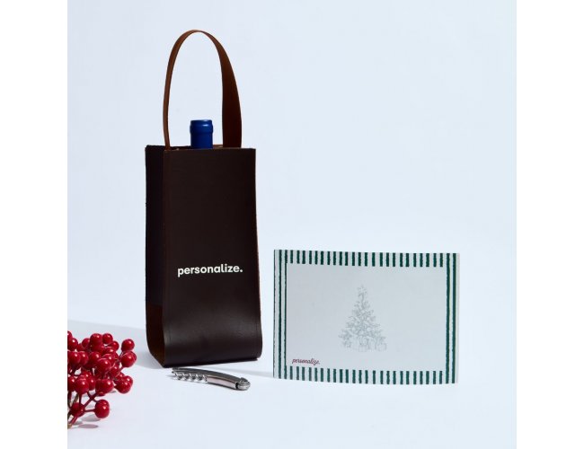 Porta-Vinho com Saca Rolha Personalizado