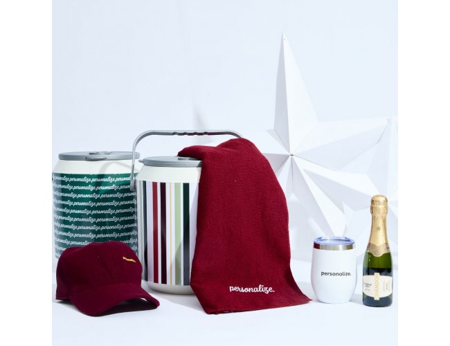 Kit Cooler Final de Ano Tropical Personalizado