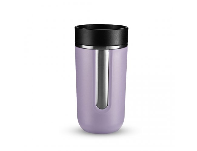 Copo trmico de 400ml com parede dupla em ao inox